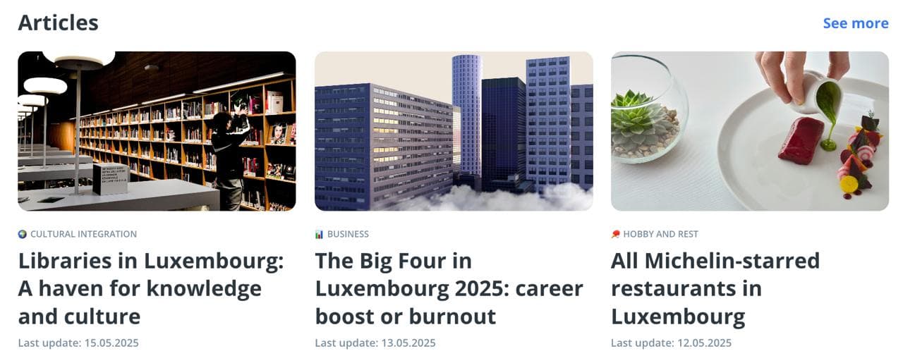 Articles on Luxtoday